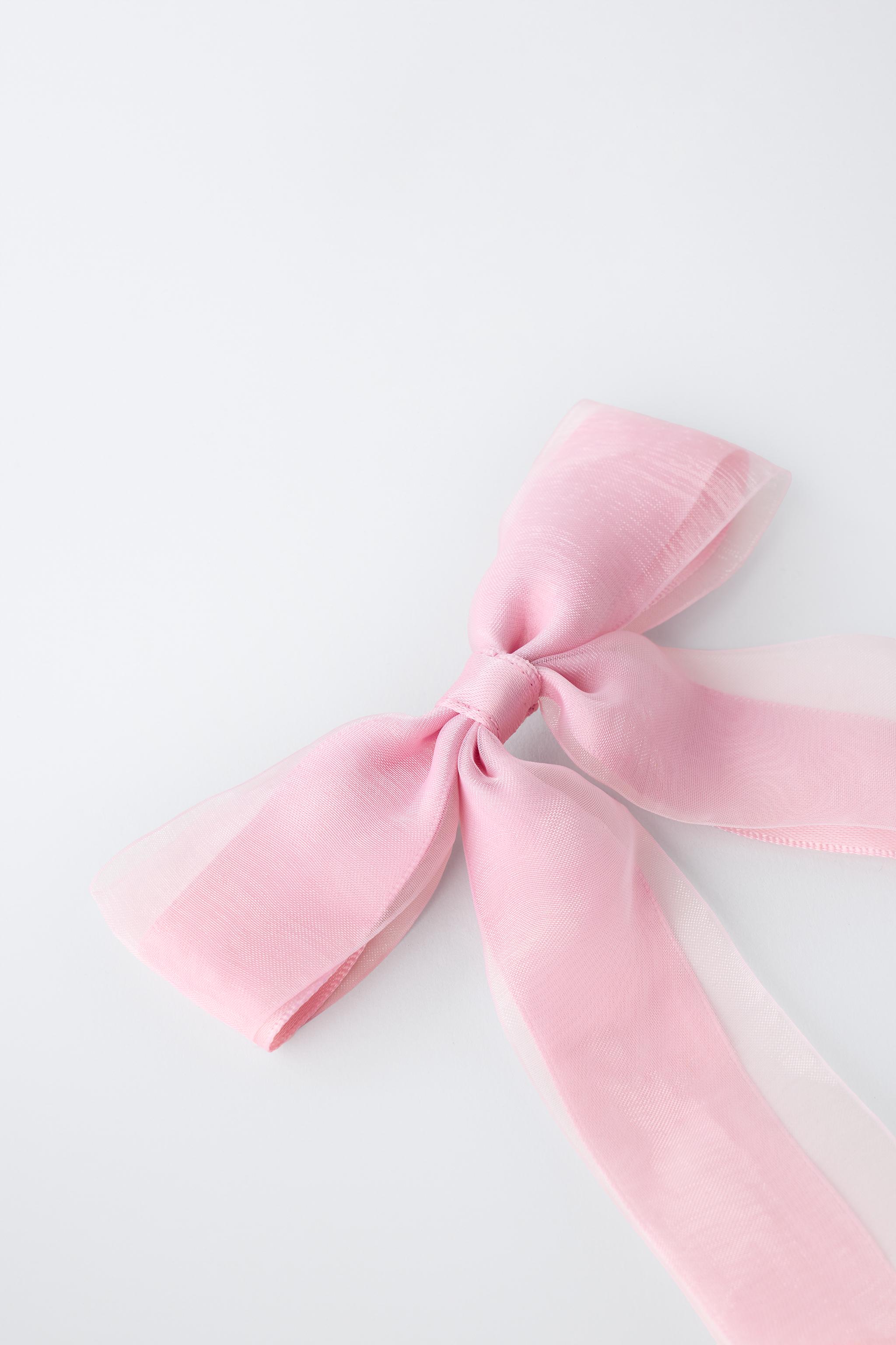 ORGANZA BOW BARRETTE